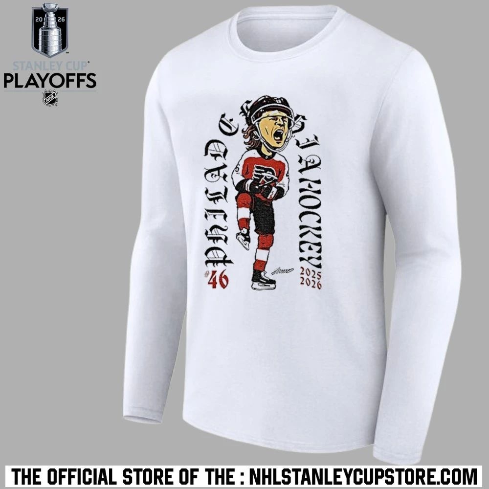Philadelphia Hockey 46 Trevor Zegras 2026 Nhl Shirt Unisex , , , Long Sleeve Tee