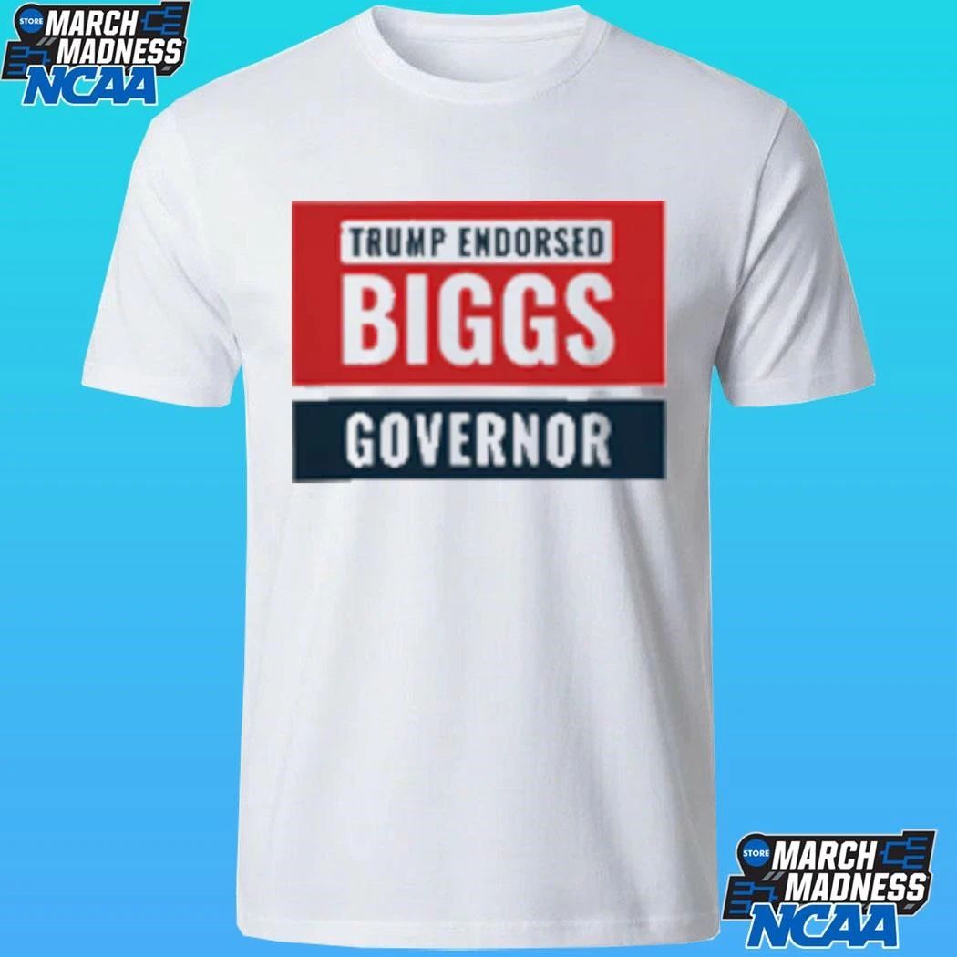 Trump Endorse Biggs Governor Shirt Unisex , , , Long Sleeve Tee