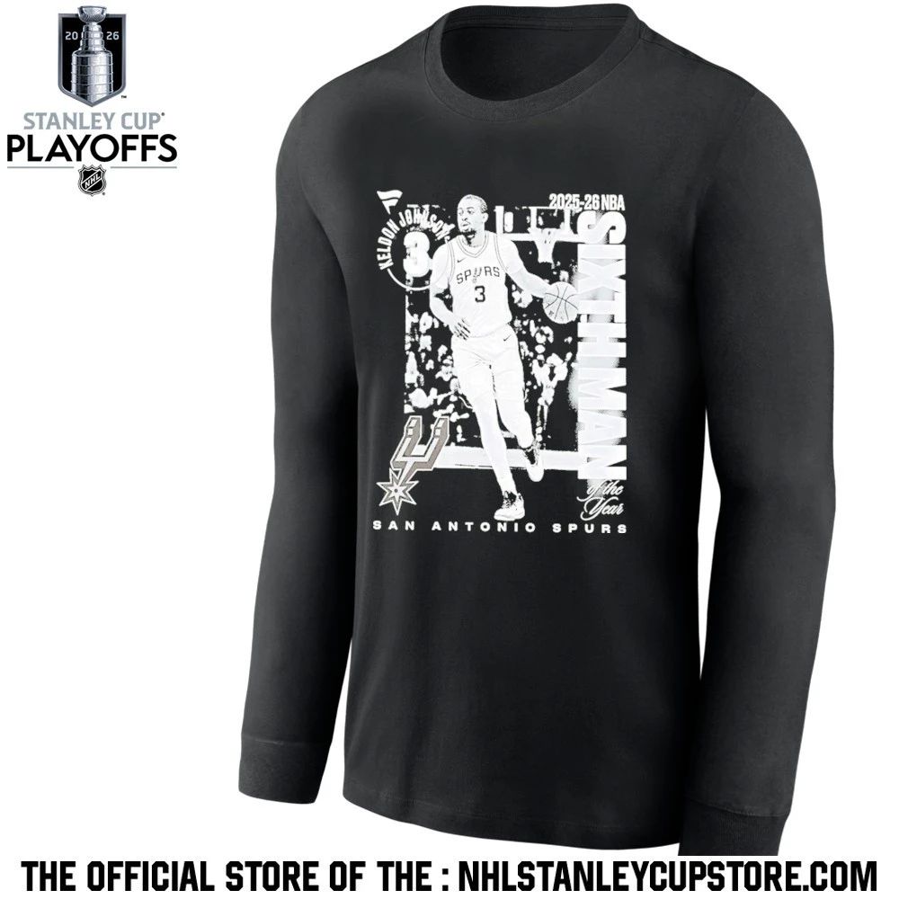 Keldon Johnson San Antonio Spurs 2025 26 Nba Sixth Man Of The Year Legacy Shirt Unisex , , , Long Sleeve Tee