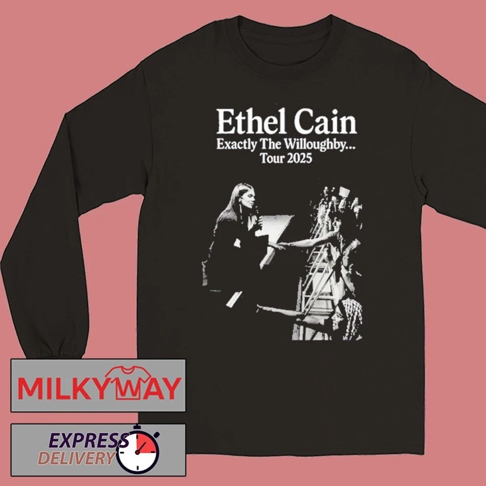 Ethel Cain’s 2025 Willoughby Tucker Forever Tour shirt Unisex , , , Long Sleeve Tee