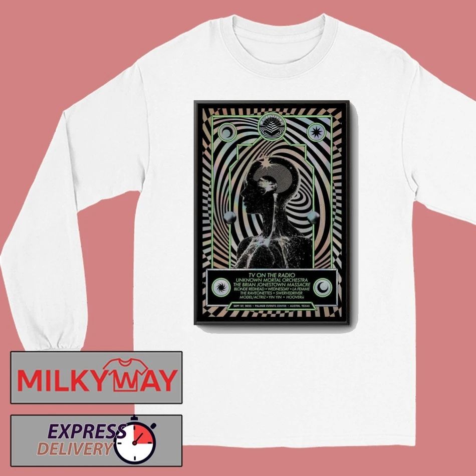 Levitation Psychedelic Rock Festival Poster shirt Unisex , , , Long Sleeve Tee
