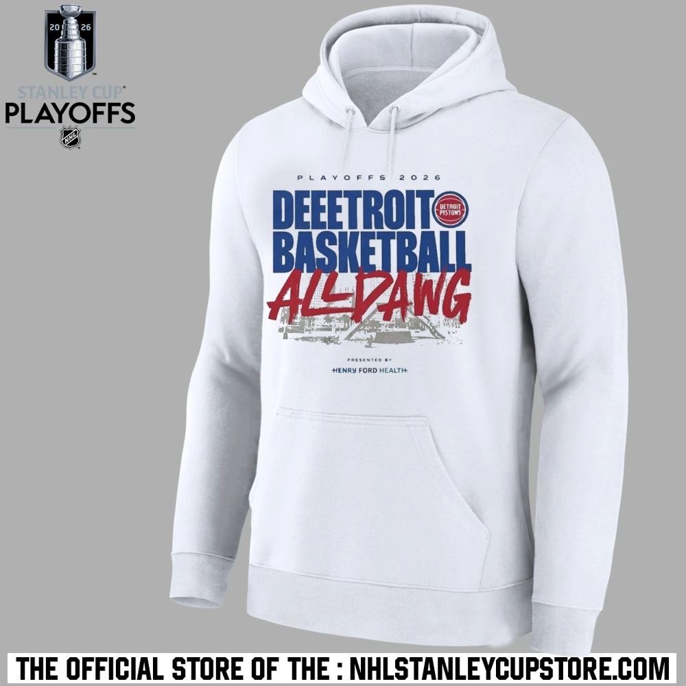 Playoffs 2026 Deeetroit Basketball All Dawg Shirt Unisex , , , Long Sleeve Tee