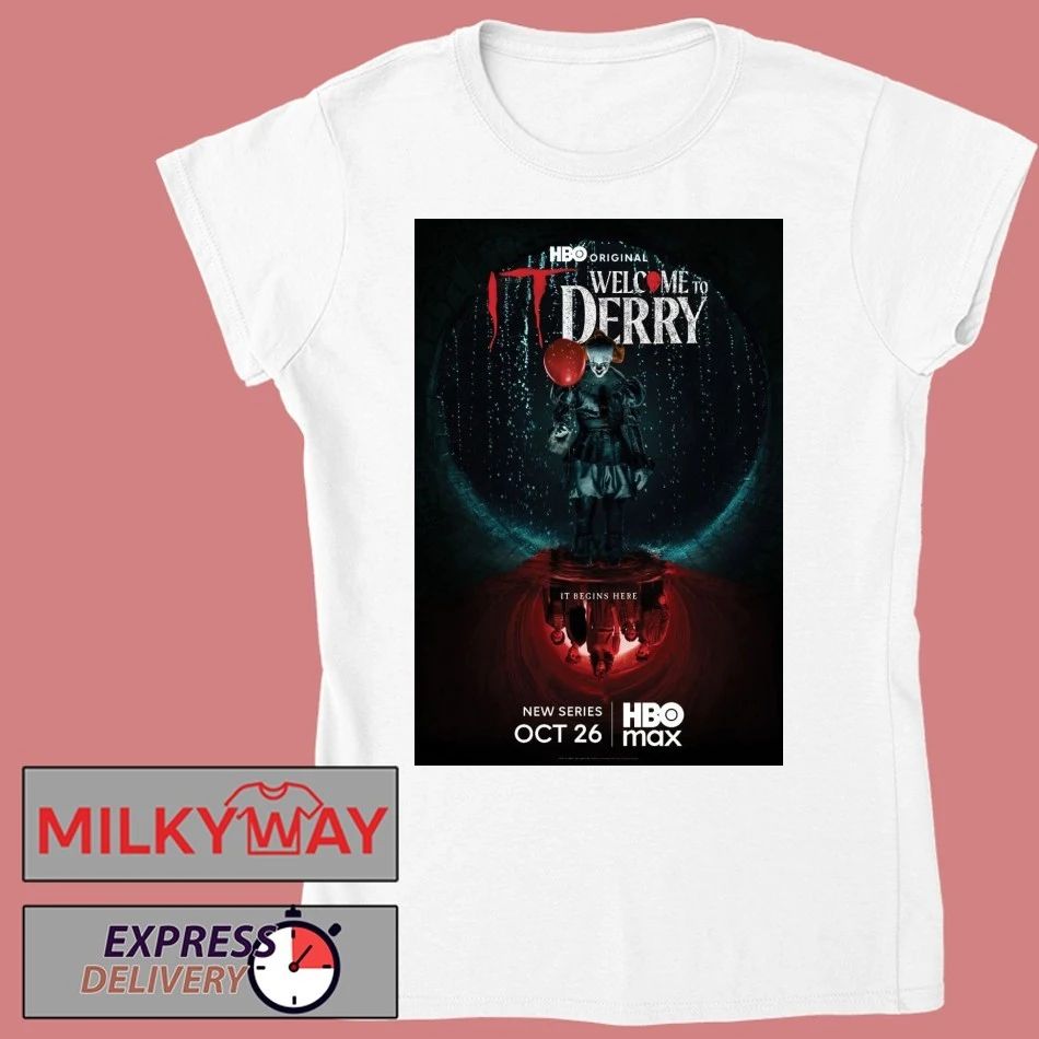 IT Welcome To Derry It Begins Here New Series On HBO Max October 26 2025 shirt Unisex , , , Long Sleeve Tee
