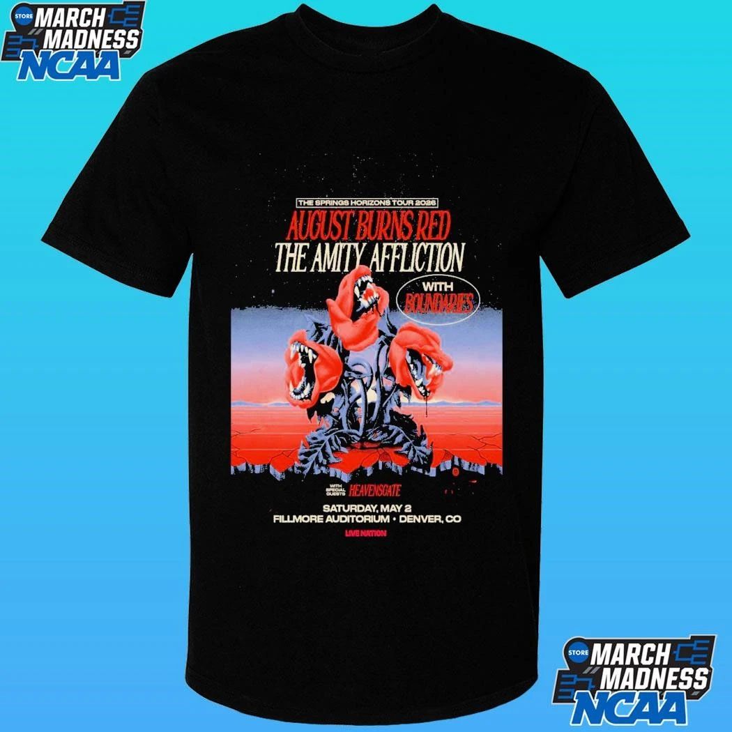 August Burns Red Fillmore Auditorium In Denver Co May 2 2026 Shirt Unisex , , , Long Sleeve Tee