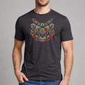 Native American Beaded Necklace Tribal Art Boho Graphic Gift Unisex Unisex , , , Long Sleeve Tee