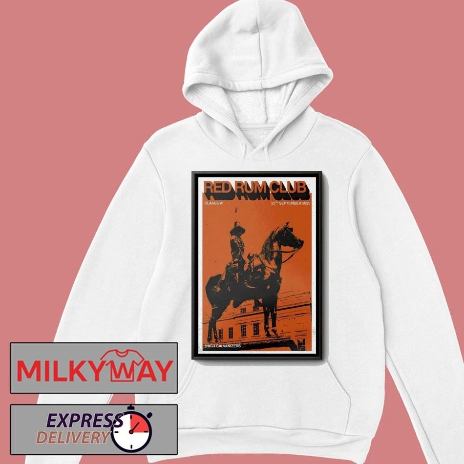 Red Rum Club SWG3 Galvanizers Poster shirt Unisex , , , Long Sleeve Tee