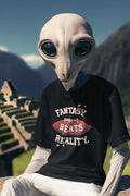 "Fantasty Beats Reality" Fantasy Football - Free Shipping! Unisex , , , Long Sleeve Tee