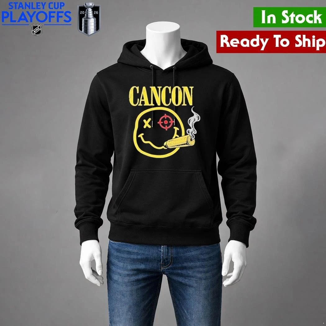 Cancon Smiley Shirt Unisex , , , Long Sleeve Tee